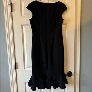 Ted Baker Black Ruffle Dress